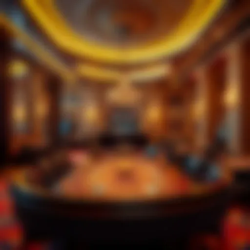 Elegant Design of Bally's Jubilee Room Luxurious interior of Bally's Jubilee Room showcasing its elegant design