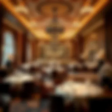 Elegant Interior Design of the Bellagio Buffet Elegant interior design of the Bellagio Buffet