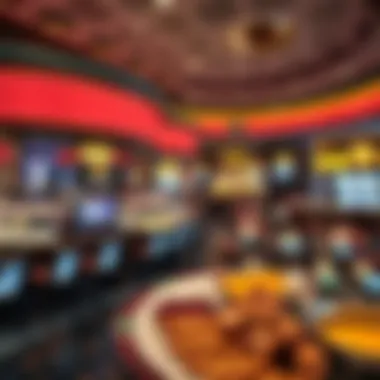 Diverse Stations of the Bellagio Buffet An overview of the buffet layout featuring various stations