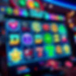 Exciting slot game interface featuring vibrant graphics and symbols