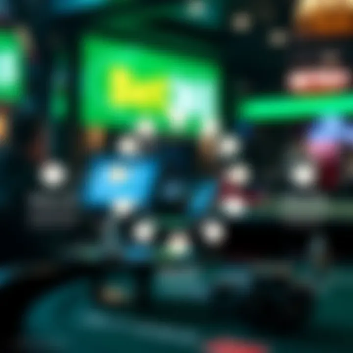 Diagram highlighting responsible gambling practices