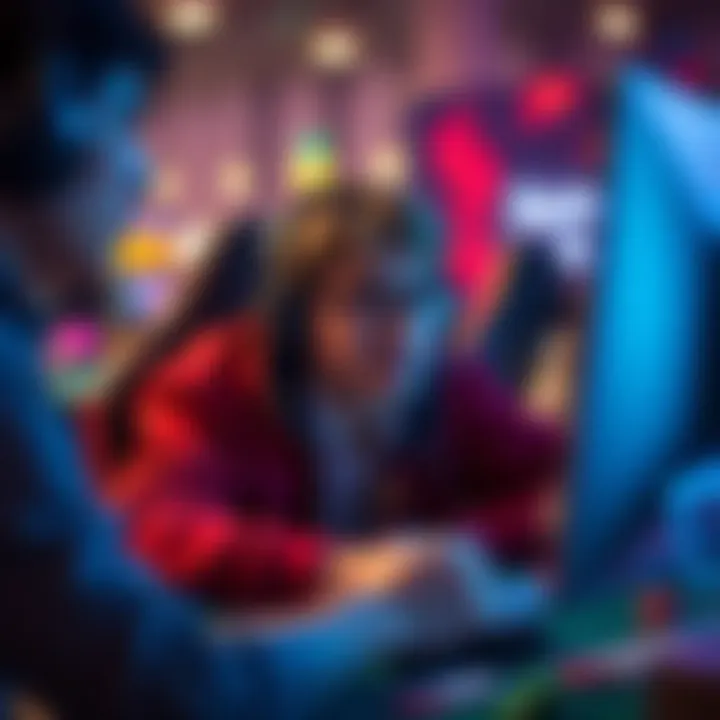 Enhancing the Online Gaming Experience Gamer enjoying online gaming experience