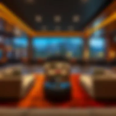 Comfortable Lounge Space for Guests Relaxing lounge area designed for visitors