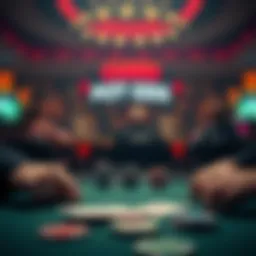 Visual representation of pot odds in poker