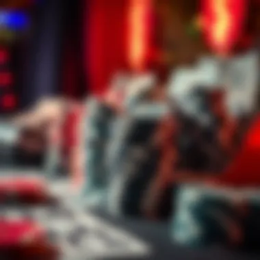 The Dynamics of Cash Transactions in Casinos Casino chips and cash representing gambling dynamics