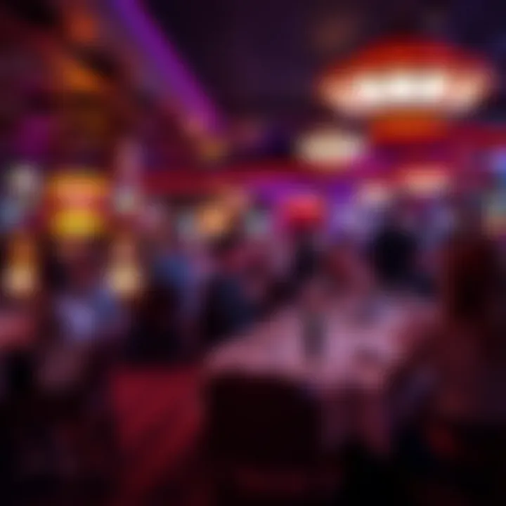 Entertainment and Dining in Nashville Casinos Visitors enjoying entertainment and dining options within a casino