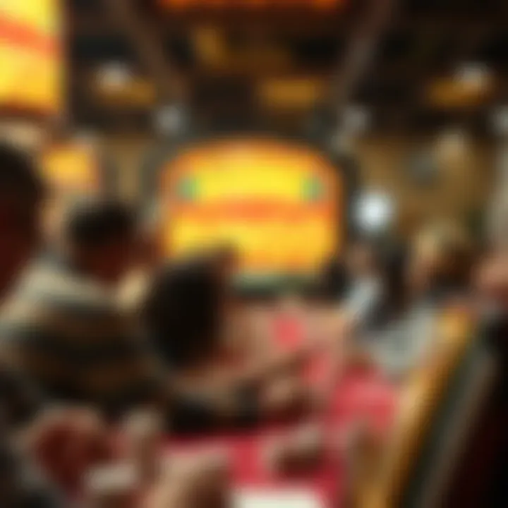 Community Gathering Around Cherokee Bingo Community gathering around Cherokee Bingo