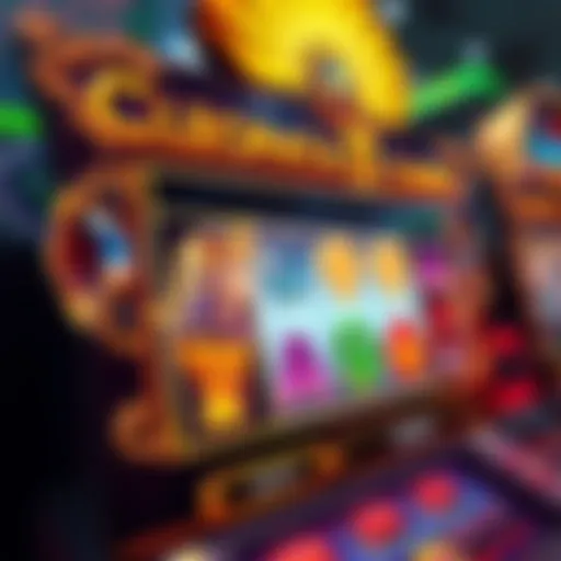 A detailed view of Cleopatra II slot game interface showcasing vibrant symbols.