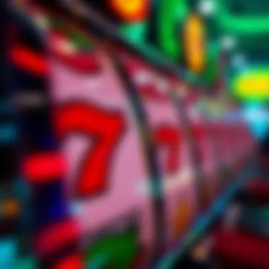 Dynamic Slot Reels Close-up of slot reels in action