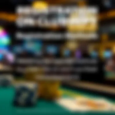 Infographic detailing registration methods on ClubWPT