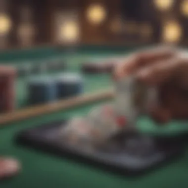 Understanding Betting Odds A close-up view of betting odds displayed on a mobile device