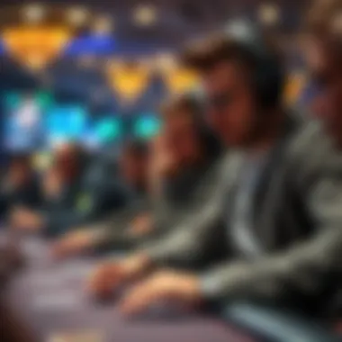 Key Players in Action at the Championship Key players in action during the championship