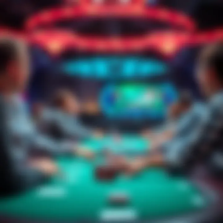 Technological Advancements in Poker at the Event Technological advancements in poker displayed at the event