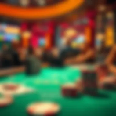 An illustration showing the benefits of playing DJ Wild Poker for free.