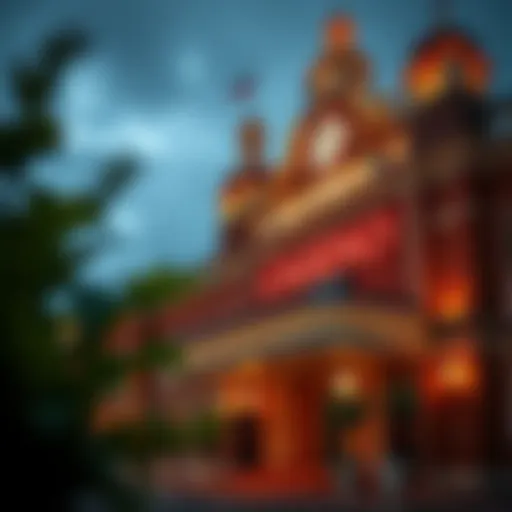 Elgin Grand Victoria Casino Exterior Exterior view of Elgin Grand Victoria Casino showcasing its architectural design