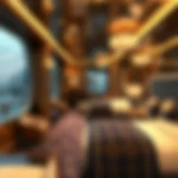 Luxurious cabin onboard the Emerald Princess