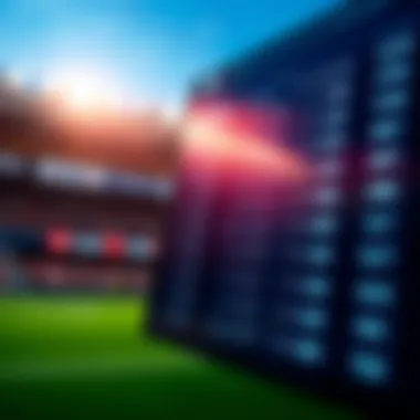 Detailed EPL Odds Analysis A close-up of EPL odds displayed on a betting site