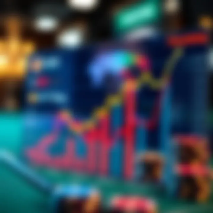 Financial Performance of Sports Betting App Companies Graph illustrating financial performance trends in sports betting app companies