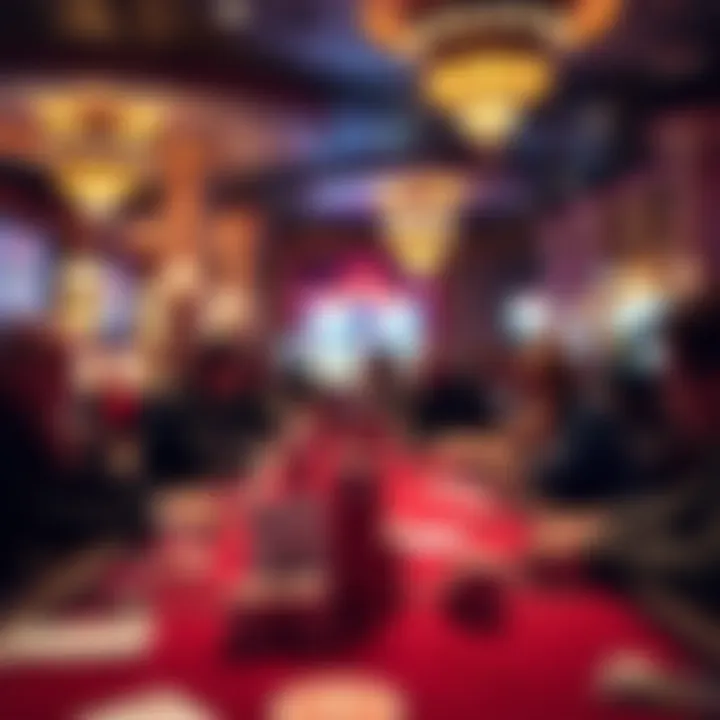 Engaging scene of an exclusive event at River Rock Casino