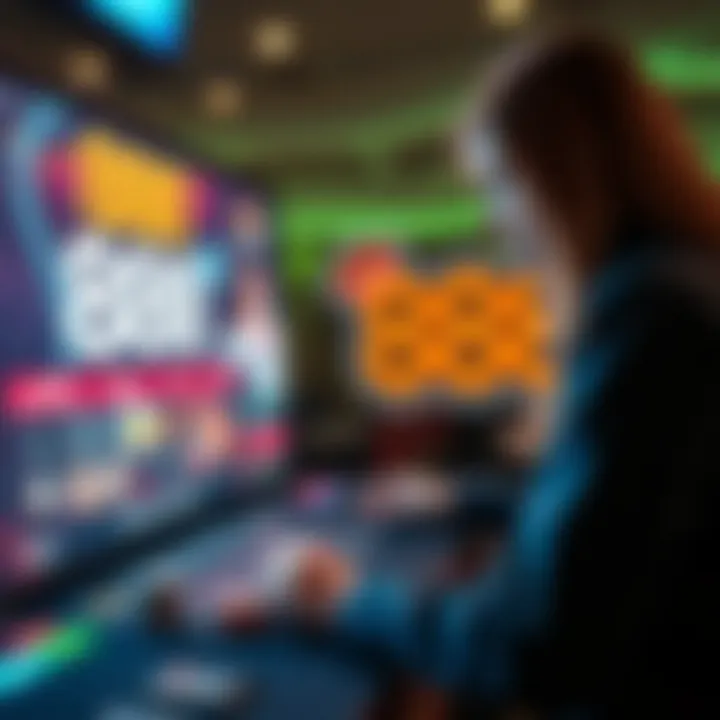 User interface of 888 Online Casino platform