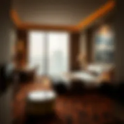 Luxury hotel room at a partner property