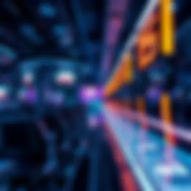 A futuristic attraction showcasing cutting-edge technology in Area 15