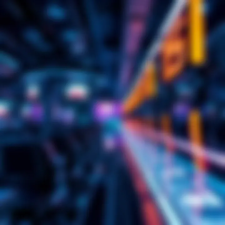 A futuristic attraction showcasing cutting-edge technology in Area 15