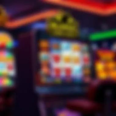 Vibrant online slot machine showcasing various themes