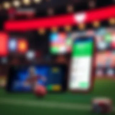 Overview of Sports Betting Apps Screenshots of various sports betting apps available in Colorado