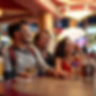 Family enjoying a vacation in Las Vegas