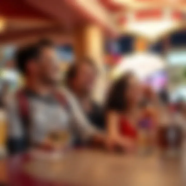 Family enjoying a vacation in Las Vegas