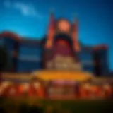 Exterior view of Cherokee Casino showcasing its architectural design