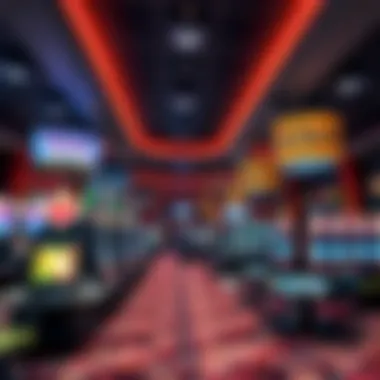 Cherokee Casino Gaming Floor Layout Interior layout of the gaming floor at Cherokee Casino