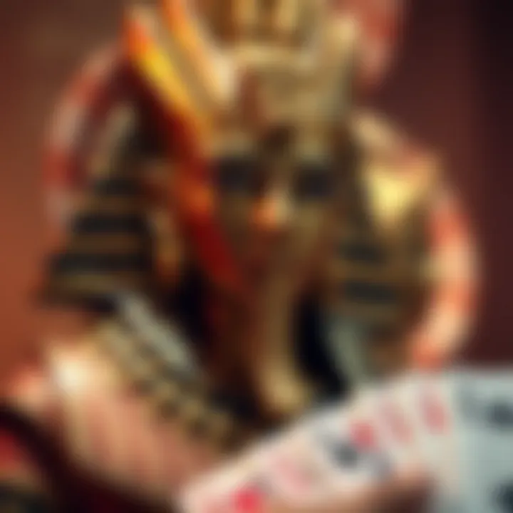 Ancient Egyptian Themes in Gameplay Artistic depiction of ancient Egyptian themes in gaming