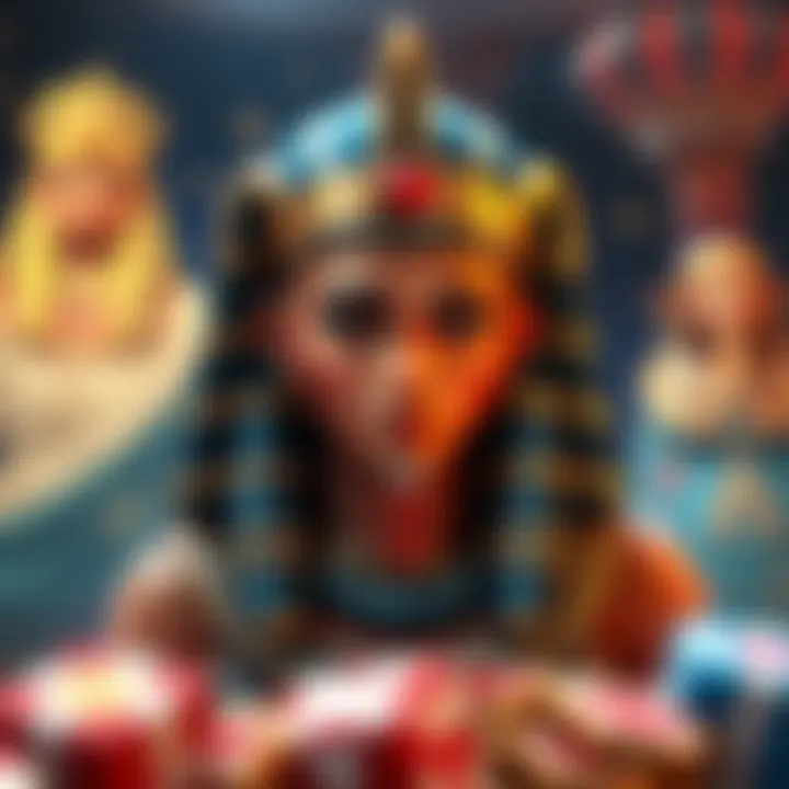 Diverse Features of Cleopatra 2 Slot Illustration showcasing various gameplay features