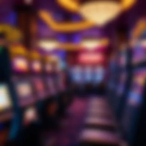 Casino Interior Featuring Cleopatra 2 Slots Casino interior showcasing Cleopatra 2 slot machines