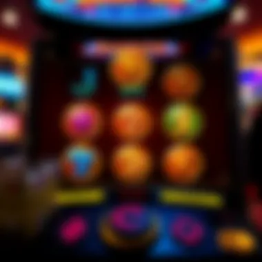 Unique Gameplay Features of Dragon Coin Gameplay screen displaying unique symbols and features of the Dragon Coin game