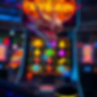 The captivating interface of the Dragon Orb slot machine showcasing its vibrant graphics.