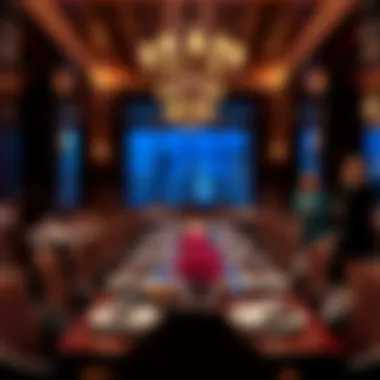 Fine Dining at Encore Boston Harbor Gourmet dining setting with exquisite culinary presentations