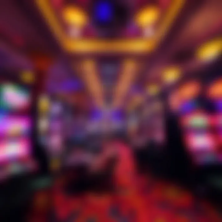 The Vibrant Gaming Floor Experience Gaming floor bustling with excitement and various gaming options