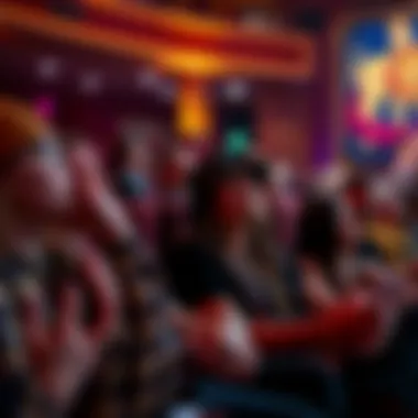 Engaged Audience Experience Audience members immersed in the excitement of the Tournament of Kings, capturing the engagement of live entertainment