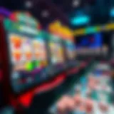 Diverse Themes in Online Slot Machines A vibrant online slot machine interface showcasing various themes