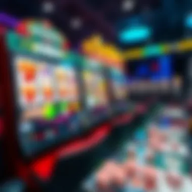 Diverse Themes in Online Slot Machines A vibrant online slot machine interface showcasing various themes