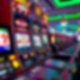 A vibrant video poker machine showcasing Free Double Super Times Pay gameplay