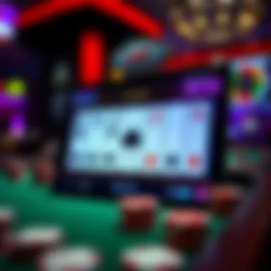 Winning Strategies Unveiled A close-up of a winning poker hand displayed on a screen