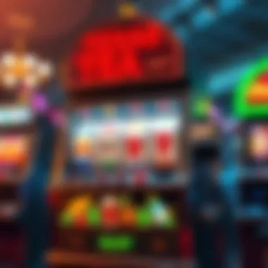 Texas Tea Slot Machine Illustration A vibrant illustration of a Texas Tea slot machine, showcasing its thematic elements and symbols