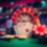 Diverse selection of free casino game icons