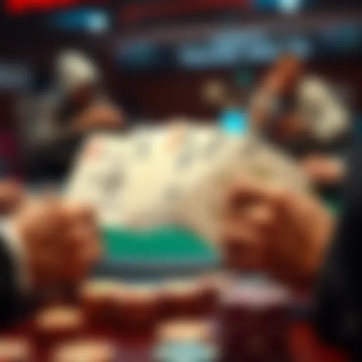 Strategies in Texas Hold'em Diagram showcasing different strategies in Texas Hold'em