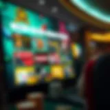 Online Casino Interface with No Deposit Bonuses A vibrant online casino interface showcasing no deposit bonus offerings.