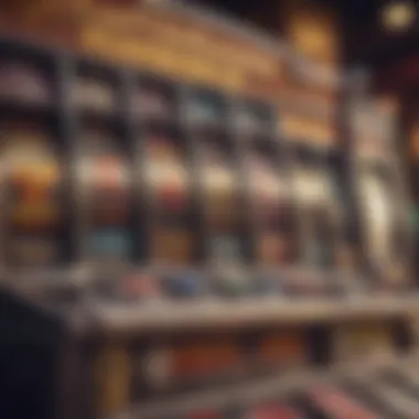 Interface of an online free slots game